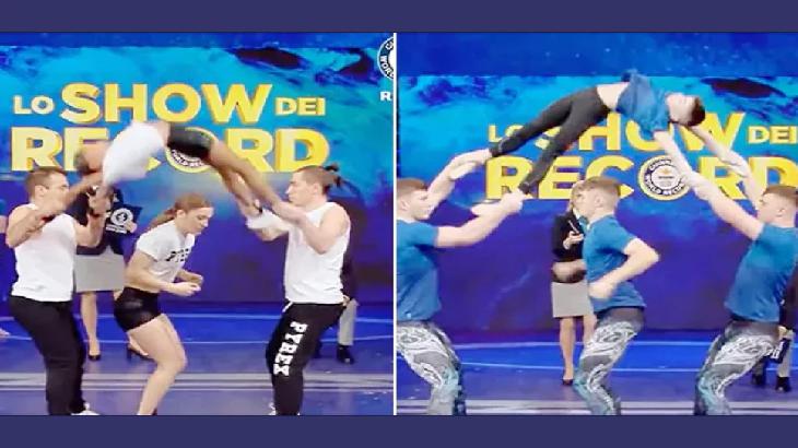 মানব স্কিপিংয়ে বিশ্ব রেকর্ড ওয়াইল্ডক্যাটসের