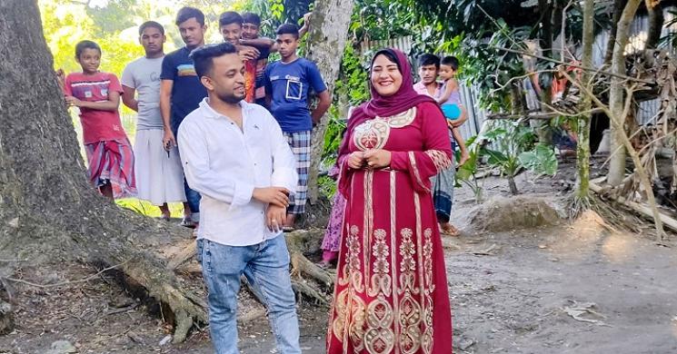 প্রেমের টানে এবার মিশরীয় তরুণী নোয়াখালীতে