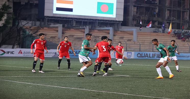 বাংলাদেশকে ৪ গোল দিয়ে এশিয়ান কাপে ইয়েমেন