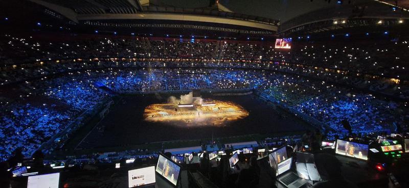 সুরা আর রহমান দিয়ে কাতারে শুরু হল ফুটবল বিশ্বকাপের উদ্বোধনী অনুষ্ঠান