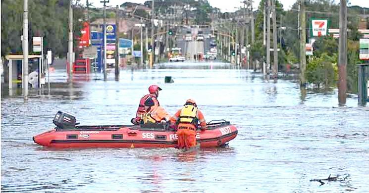 অস্ট্রেলিয়াতে ১১৮ বছরের মধ্যে সর্বোচ্চ বৃষ্টিপাত