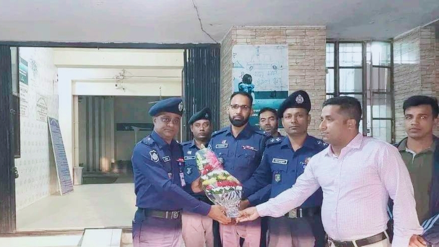 ভৈরবে দুই মাস পর নতুন ওসির যোগদান