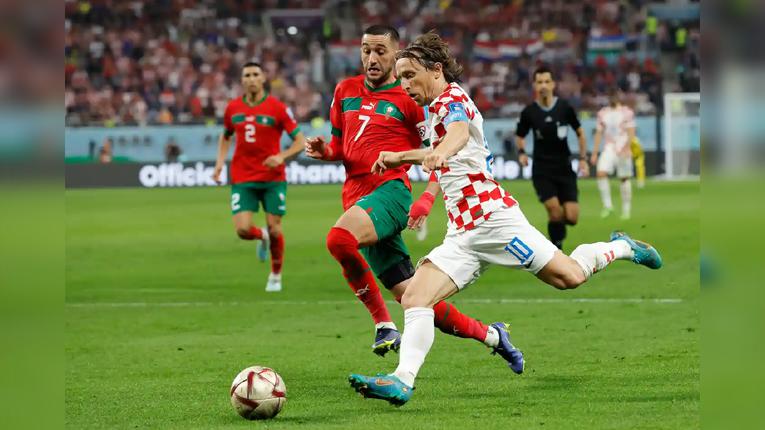 মরক্কোকে হারিয়ে বিশ্বকাপের তৃতীয় ক্রোয়েশিয়া