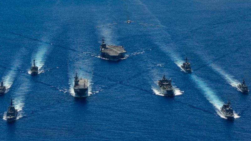 পশ্চিমাদের বুকে কাঁপুনি ধরিয়ে চীন-রাশিয়ার যৌথ নৌ-মহড়া শুরু