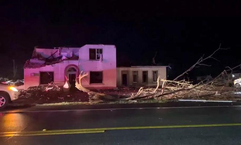 যুক্তরাষ্ট্রে টর্নেডোর আঘাত, নিহত ১৯