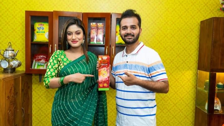 বাপি সাহার বিজ্ঞাপনে রুহিত সুমন-মৌ খান