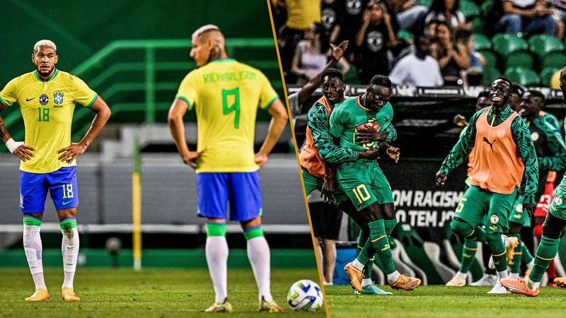 সেনেগালের কাছে হেরে গেল ব্রাজিল