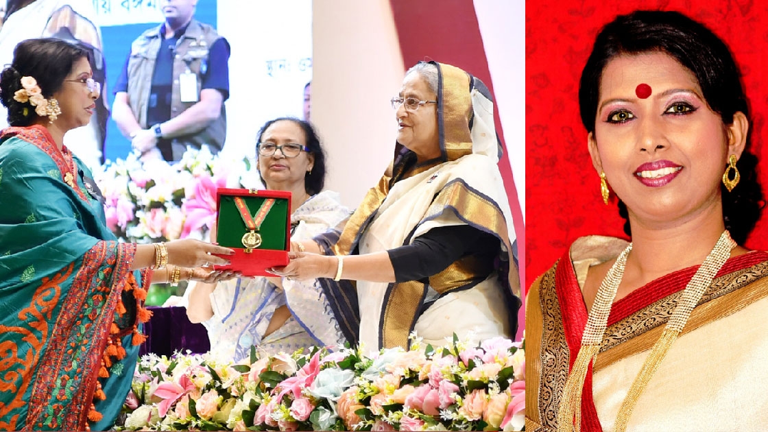 ‘বঙ্গমাতা বেগম ফজিলাতুন নেছা মুজিব পদক’ শিল্পী অণিমা মুক্তি